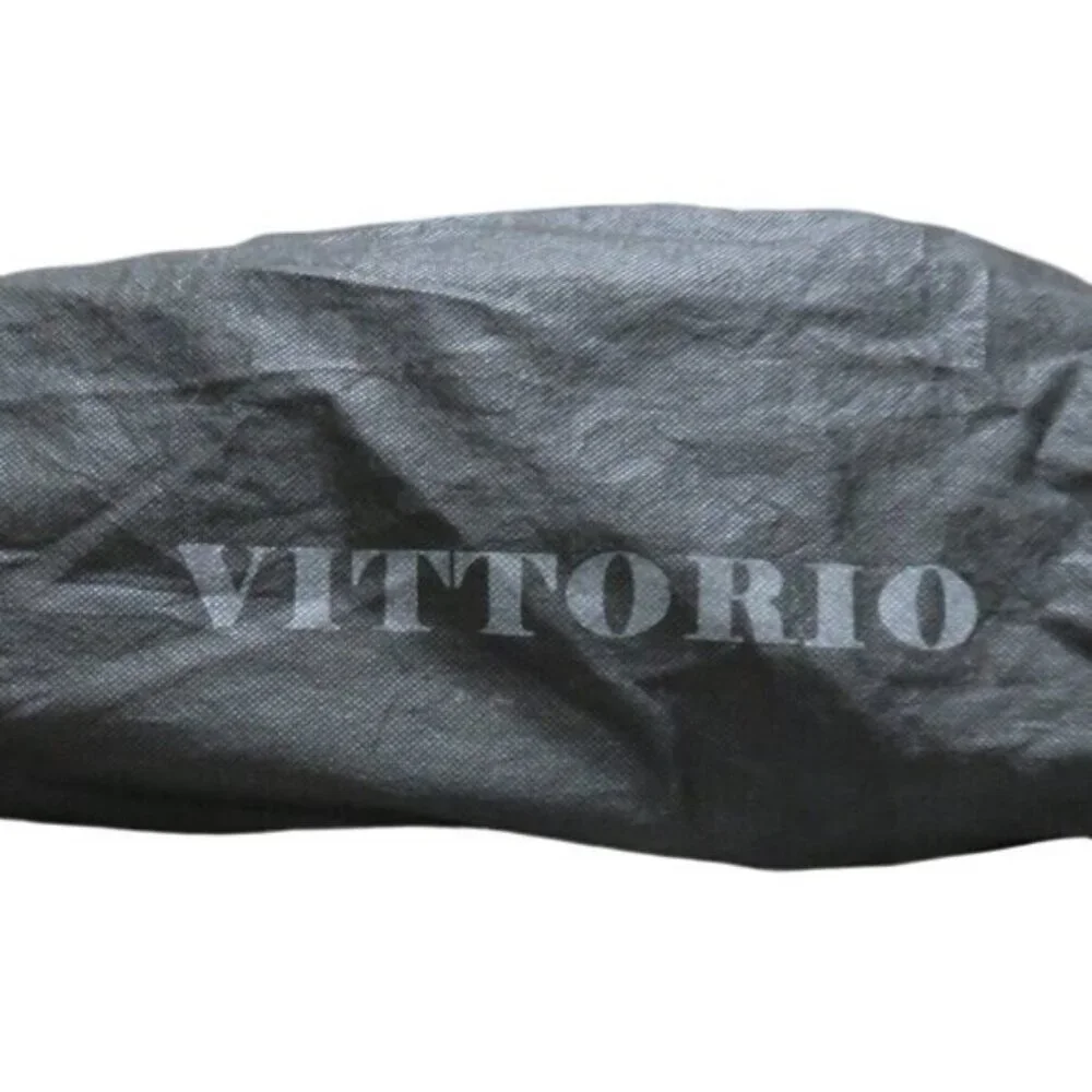 Vittorio Croc embossed Italian leather satchel handbag & Matching Wallet